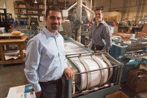 article_DailyNews_Mike-Seth Mike Zaya, left, Seth Staszower are former Cal State Northridge students from Simi Valley who teamed up to write a term paper laying out the business model for an online company