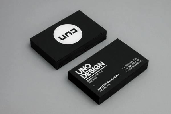 Clean business cards - 3