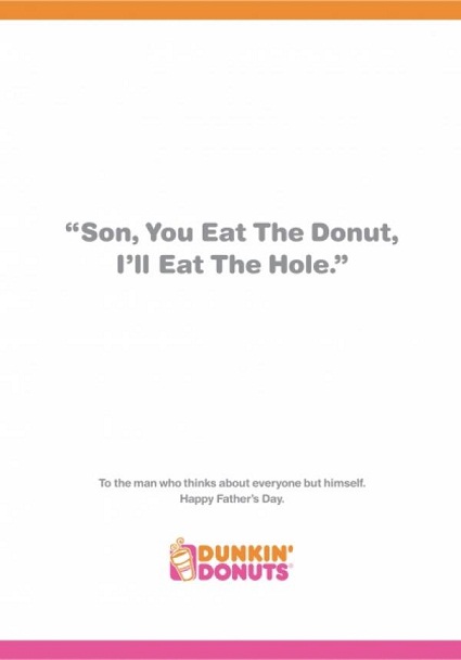 Fathers Day - 5 Dunkin Donuts