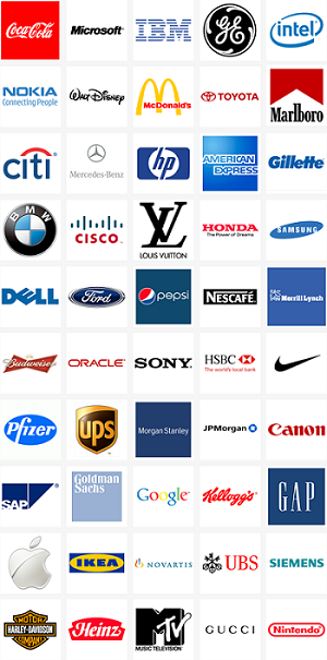 Logo Design - Top 50 Brands