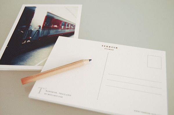 Postcard Printing Design - Terroir