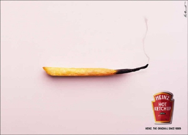 Print Ad Example Using Image by VO - Heinz