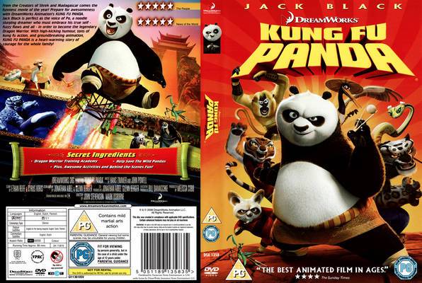 DVD Marketing - Kung Fu Panda DVD Cover Original