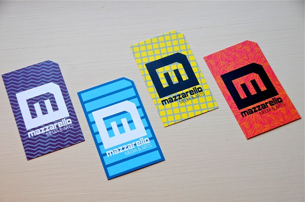 Business Cards by Mazzarello Media and Arts at Flickr.