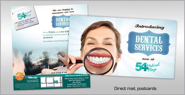 Dental Marketing Business Card Example