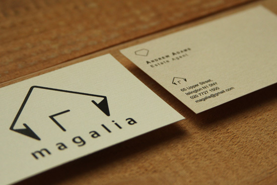 Magalia Business Card Design