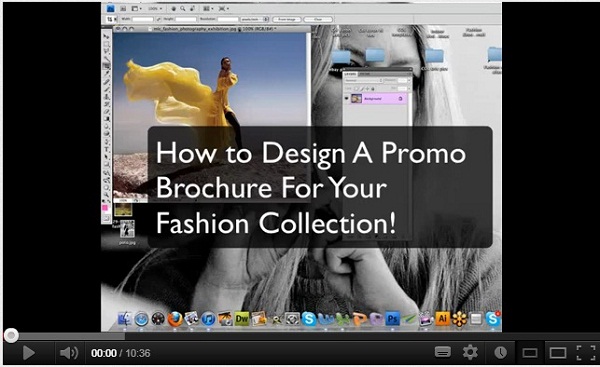 Photoshop Tutorial How to Make a Fashion Brochure