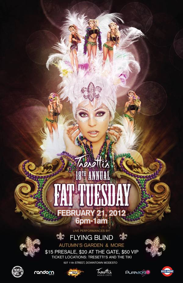 Tresetti's Fat Tuesday Poster