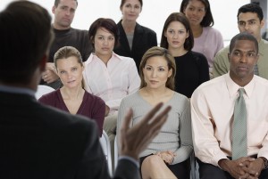 Employees Listening to Presentation