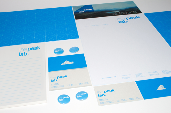 Corporate Identity - The Peak Lab