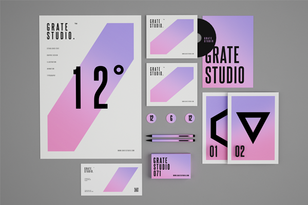 Corporate Identity Examples - Grate Studio