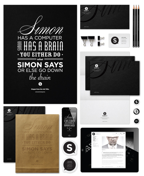 Corporate Identity Branding - Simon Says