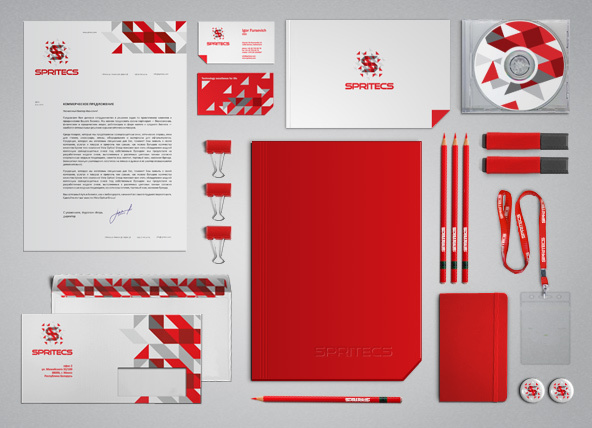 Corporate Branding Identity - Spritecs