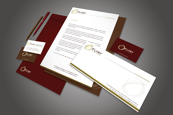 Corporate Identity Brand - Flyby Travels