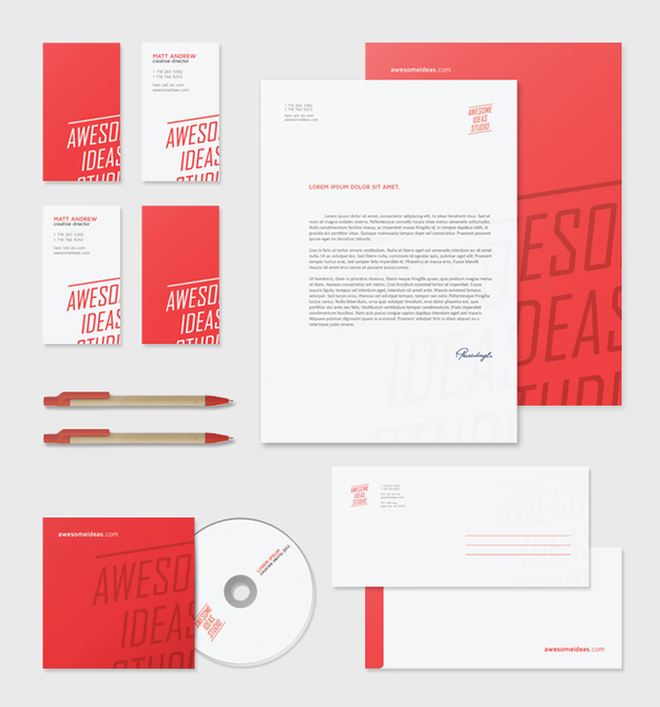 Corporate Branding Examples - Awesome Ideas Studio