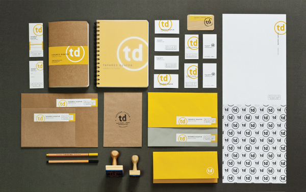 Corporate Identity Branding - Tavares Duayer Arquitetura